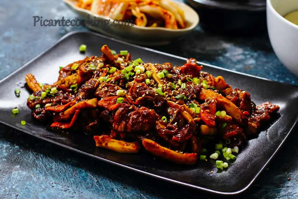 Бульгогі з кальмарами (Osam bulgogi)