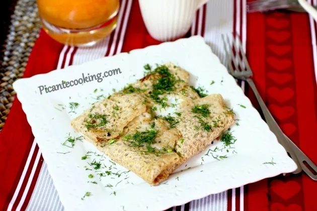 Гречані налисники з секретом