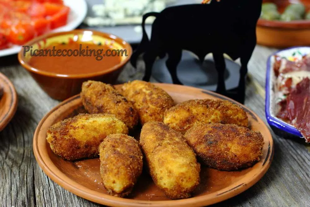 Іспанські крокети з хамоном (Croquetas de jamon)