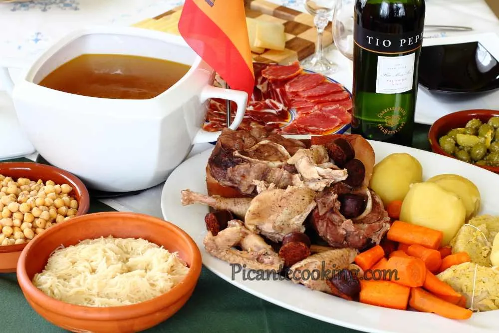Косідо по-мадридськи (Cocido madrileño)