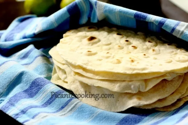 Мексиканські пшеничні тортільяс (Tortillas de trigo)