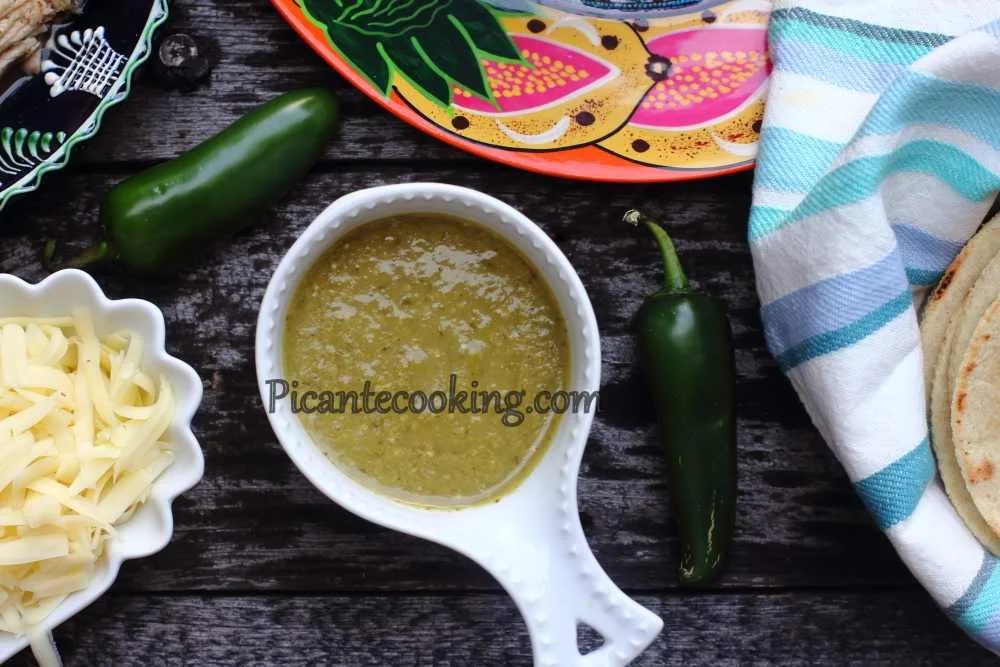 Мексиканський зелений соус (Salsa verde)