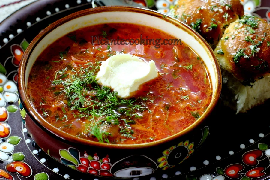 Мій український борщ