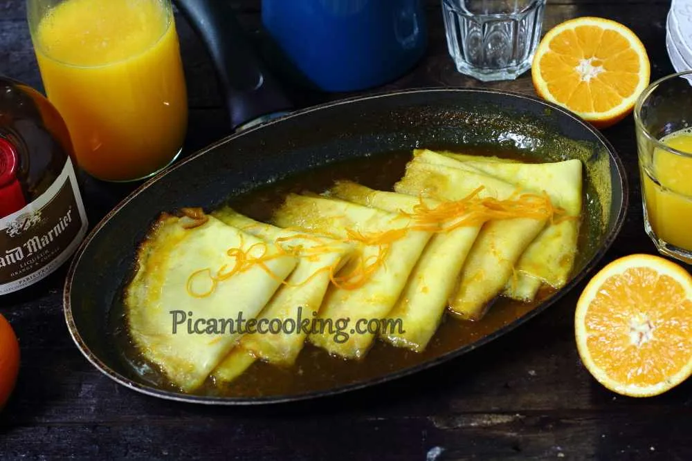 Налисники Креп Сюзетт (Crêpes Suzette)