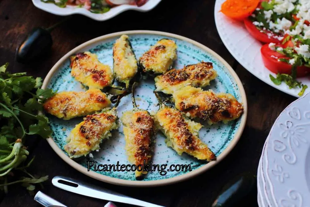 Перчики халапеньйо фаршировані сиром (Jalapeño poppers)