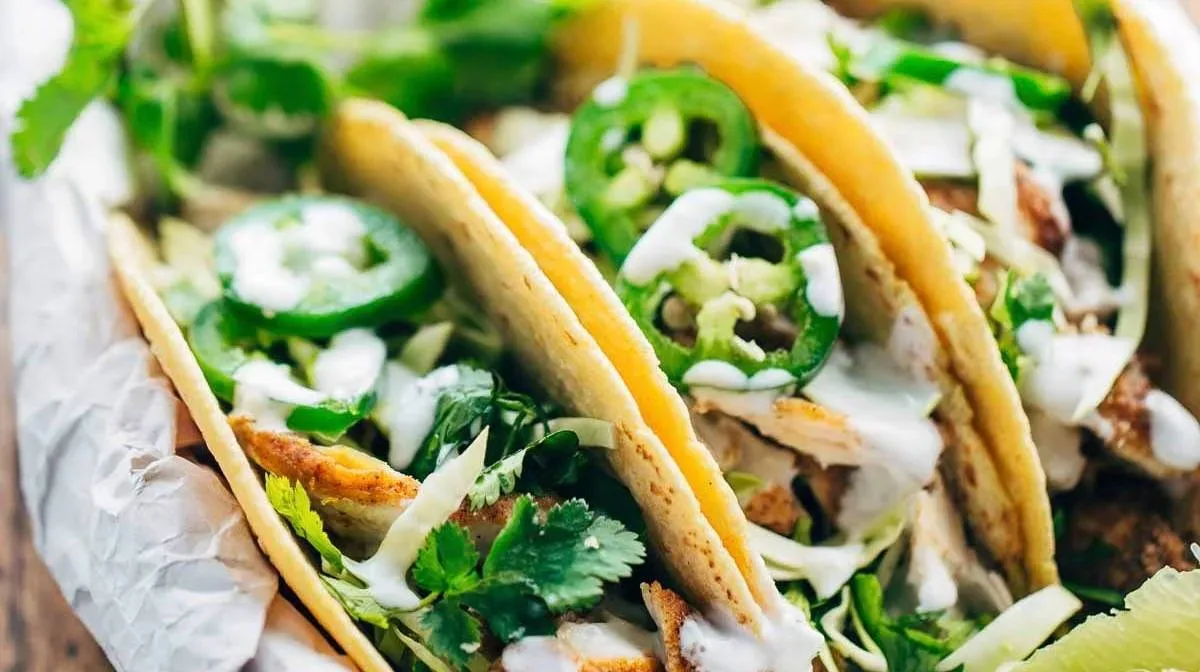 20‑Minute Ancho Chicken Tacos