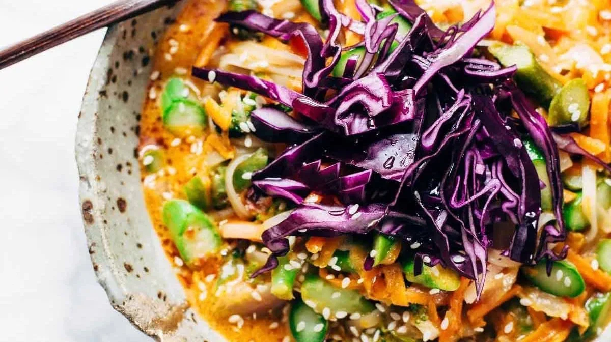 Bangkok Coconut Curry Noodle Bowls