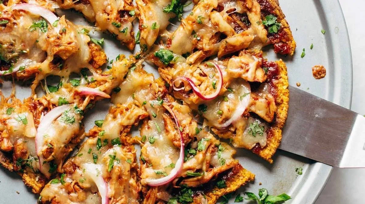 BBQ Chicken and Sweet Potato Pizza