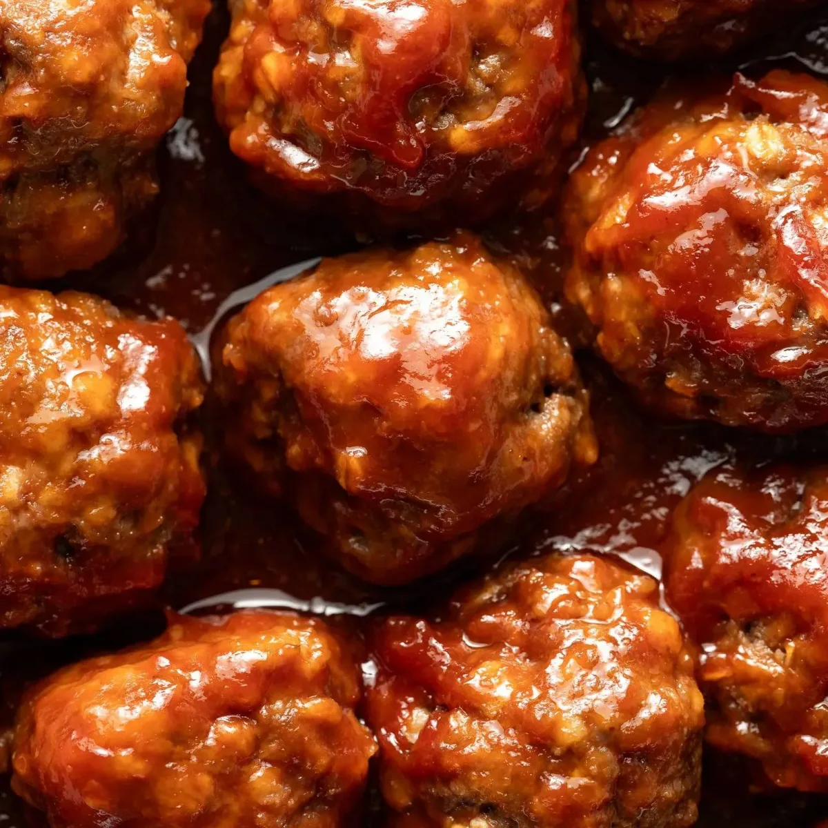 Homemade BBQ Meatballs