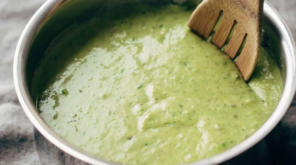 Breakfast Enchiladas with Roasted Poblano Sauce