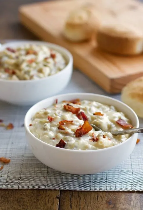 Chicken Bacon Wild Rice Soup