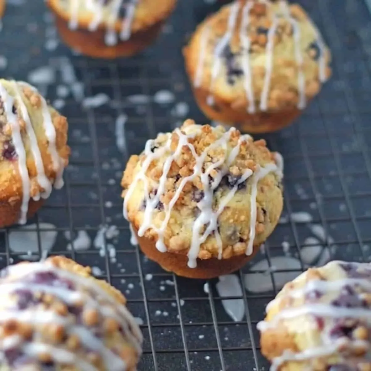 Cornmeal Blueberry Muffins
