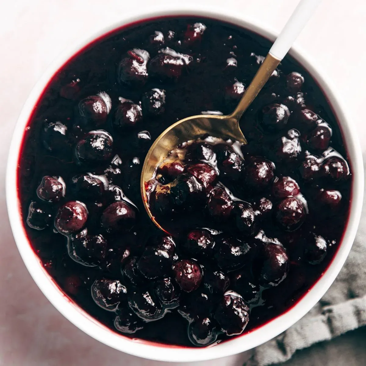 Easy Homemade Blueberry Sauce