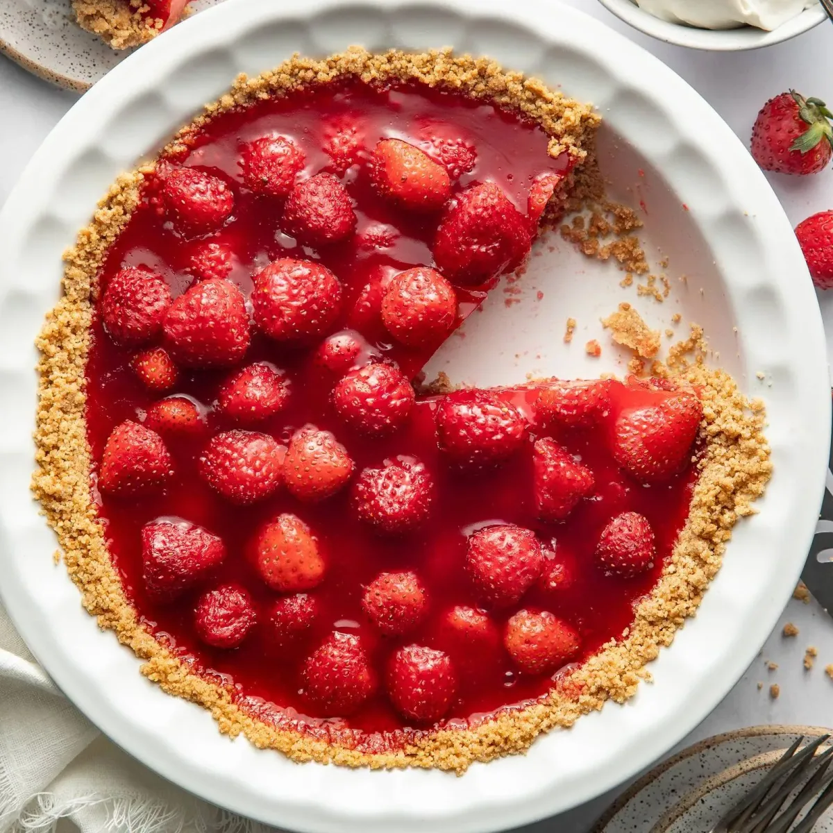 Easy Strawberry Pie