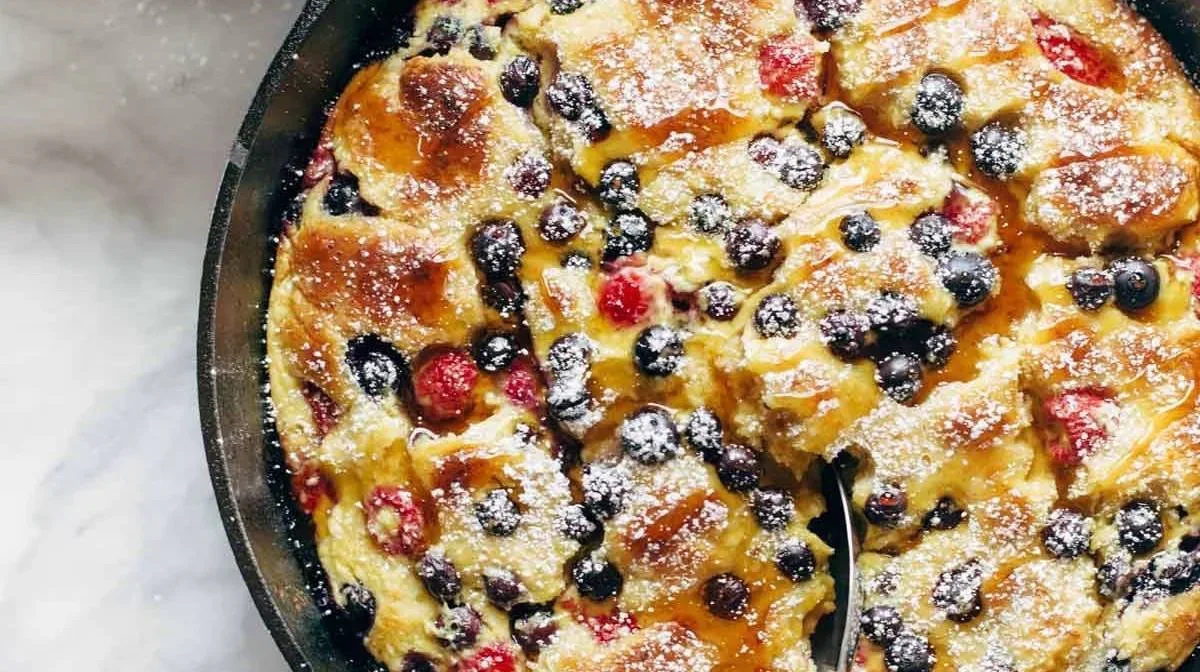 Ricotta Berry French Toast Casserole