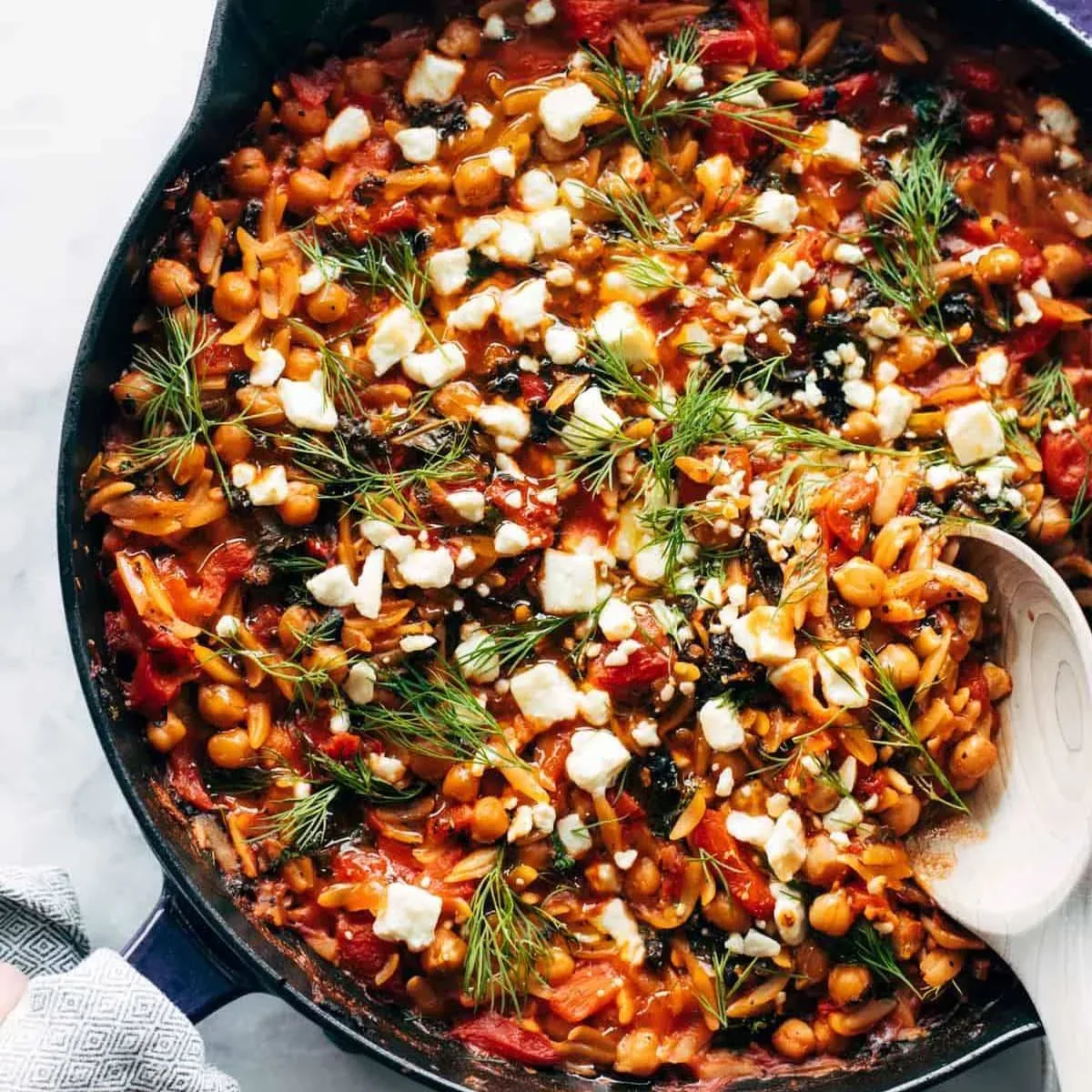 Greek Baked Orzo