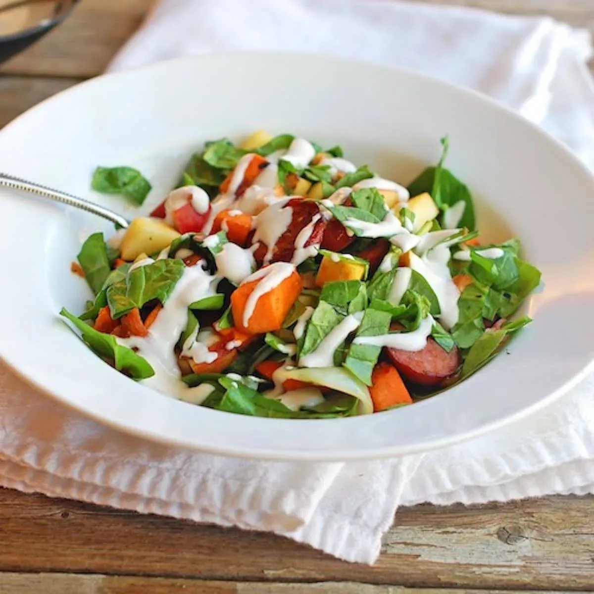 Harvest Salad with Maple Dressing