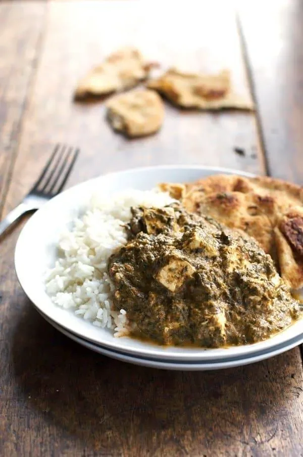 Homemade Healthy Palak Paneer