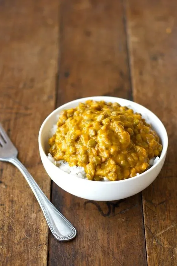 Kabocha Squash Lentil Curry
