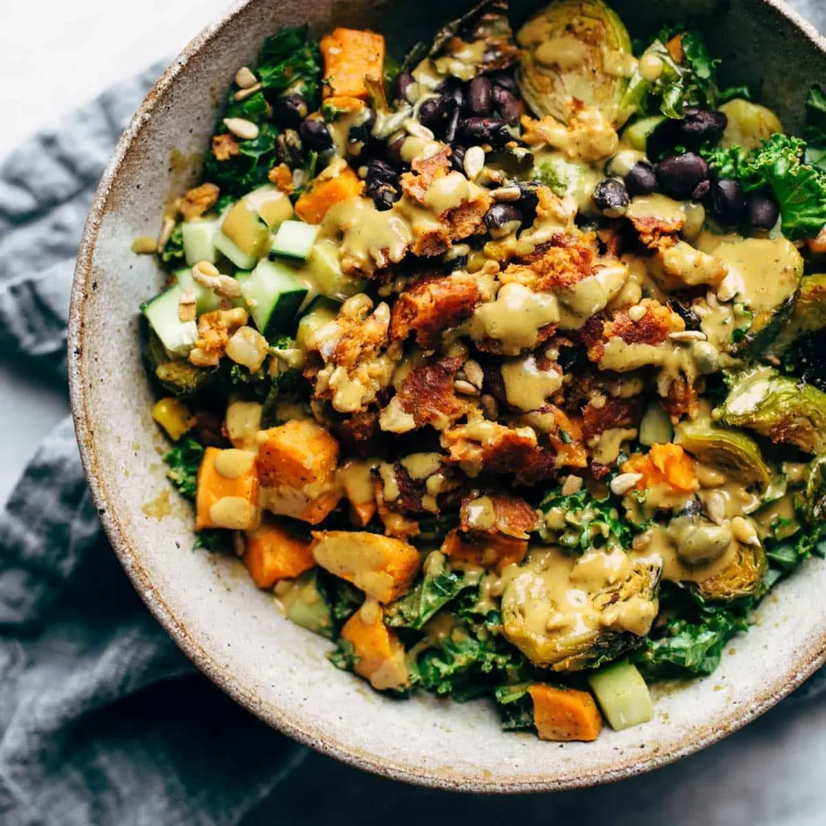 Kitchen Sink Sunflower Salad