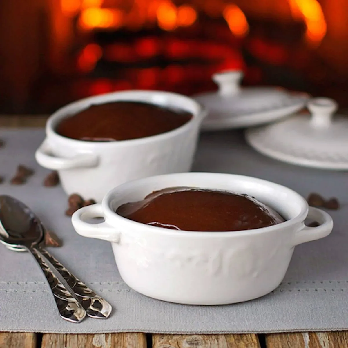 {Lazy} Chocolate Cherry Fudge Cake