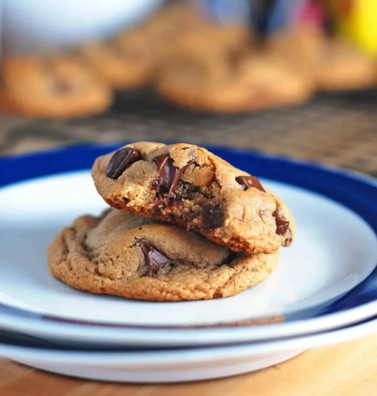 Malted Double Chocolate Chip Cookies
