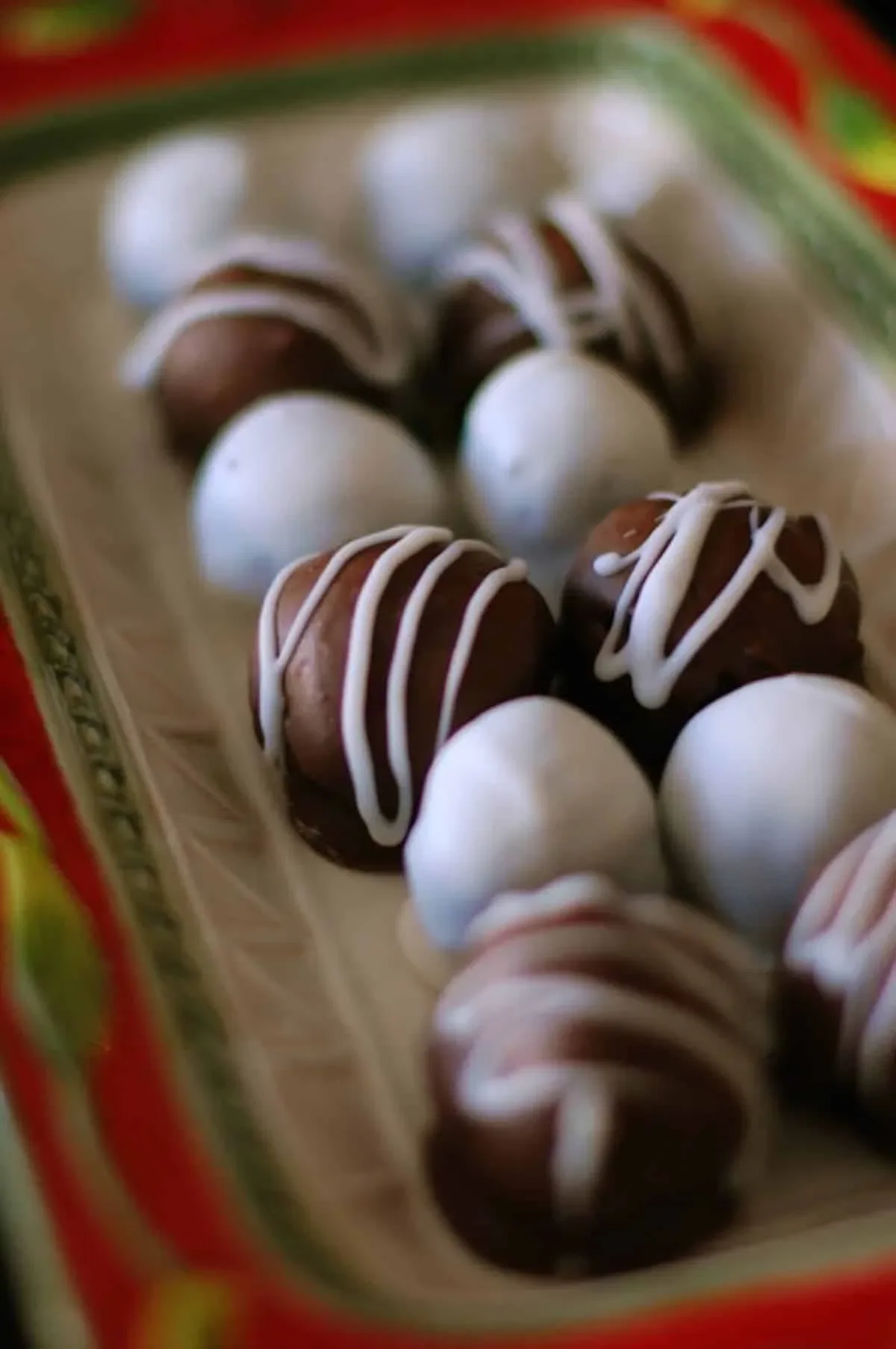 Minty Chocolate Oreo Truffles