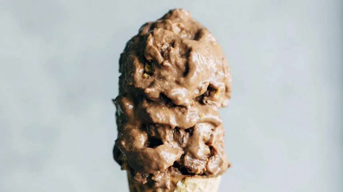 5 Ingredient Peanut Butter Cup Nice Cream