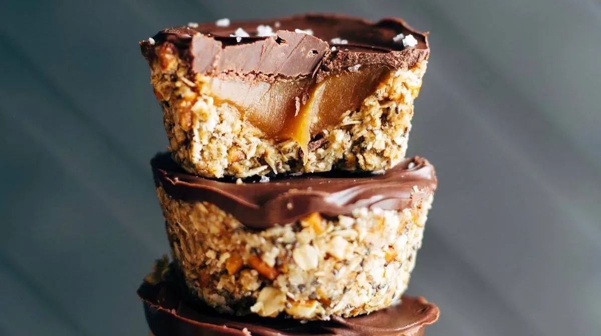 No-Bake Salted Caramel Cups