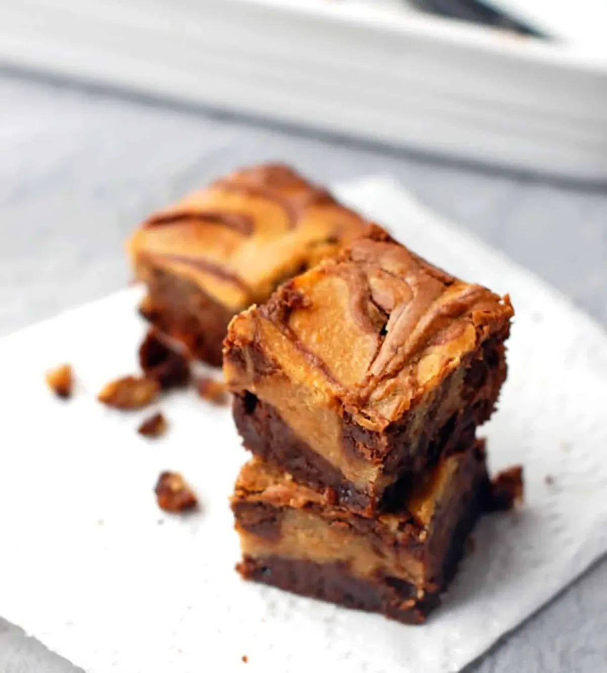Peanut Butter Cheesecake Brownies