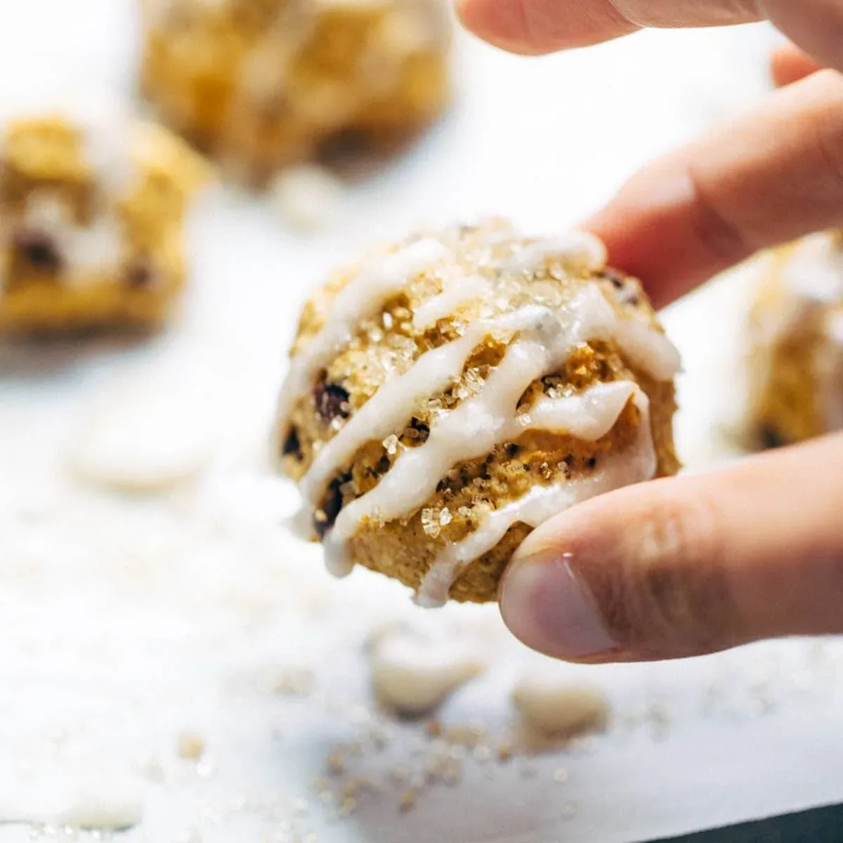 Pumpkin Bites with Maple Glaze