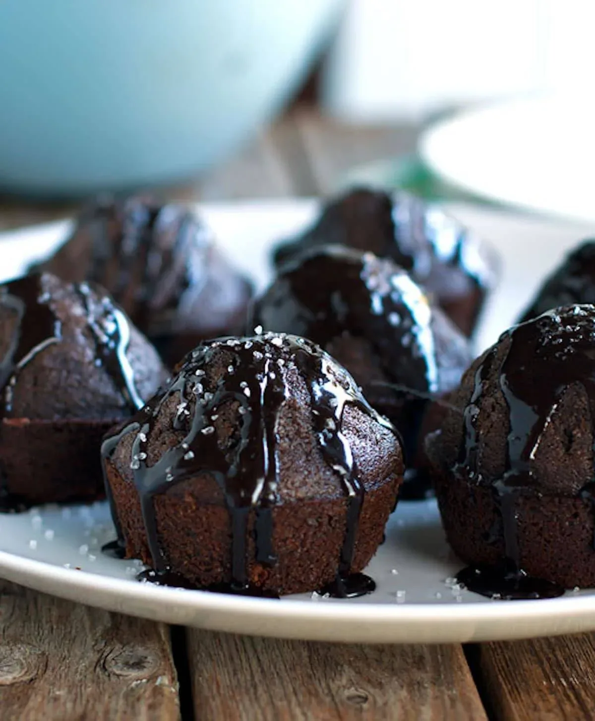 Salted Double Chocolate Muffins