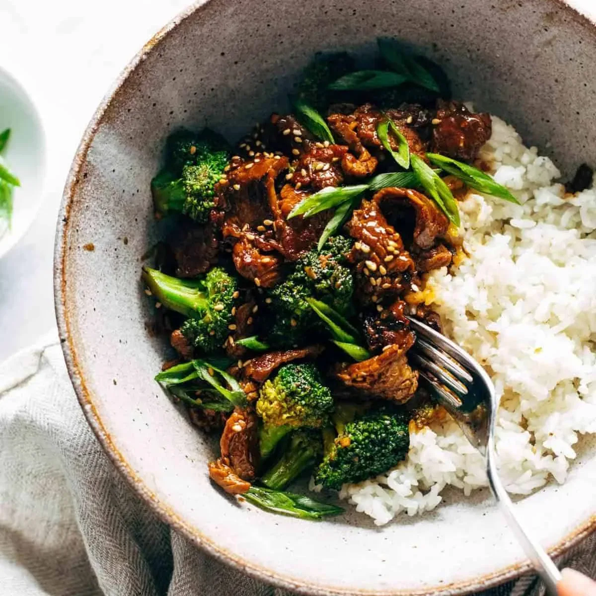 Sesame Beef and Broccoli
