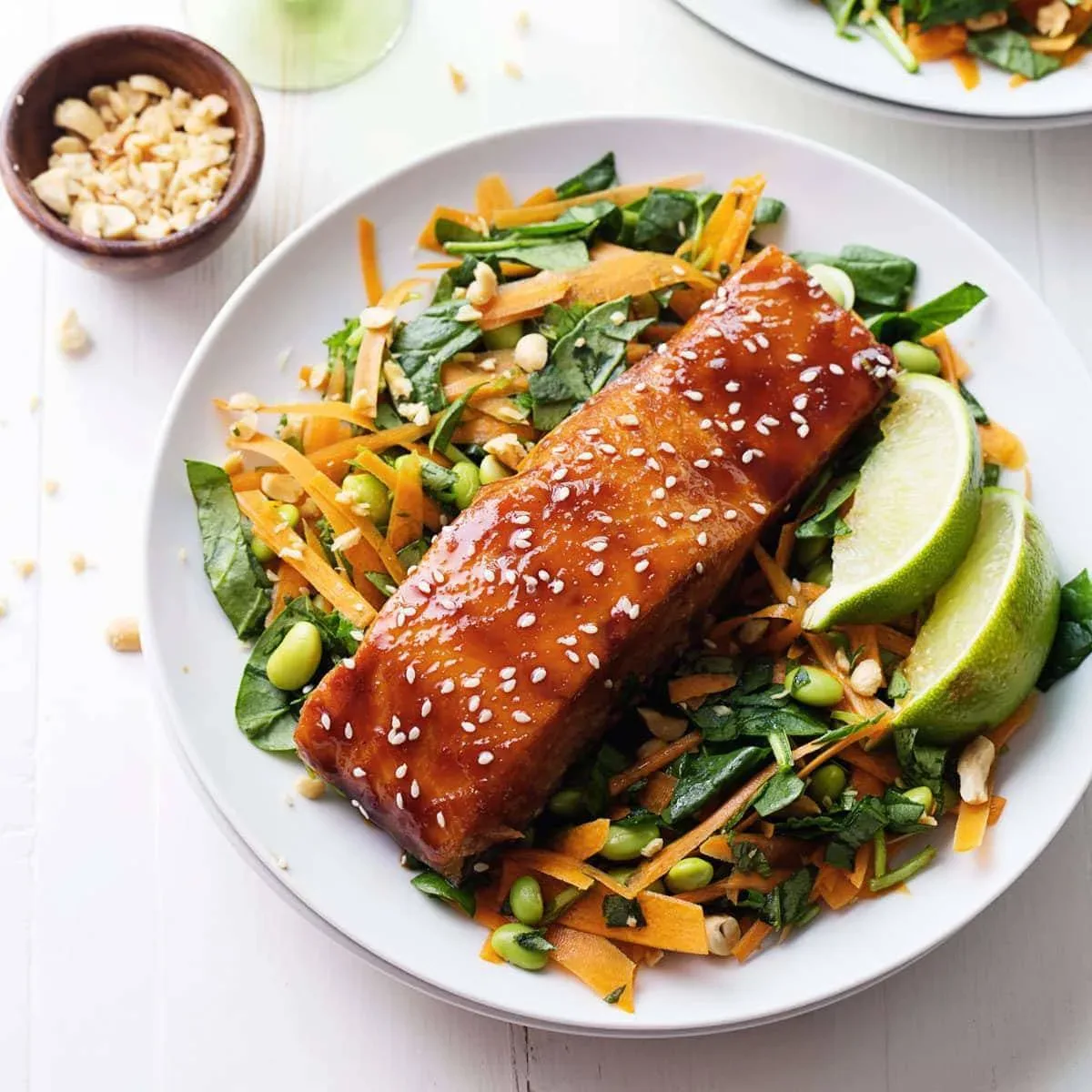 Simple Hoisin Glazed Salmon