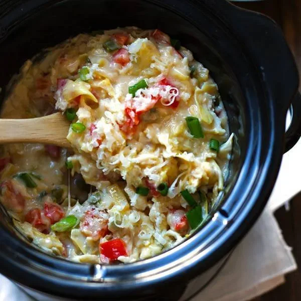 Skinny Crab and Artichoke Dip with Jalapeño