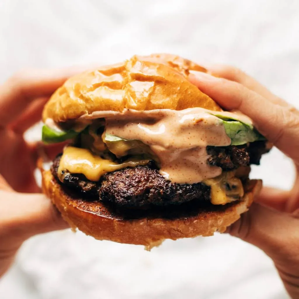 Smash Burgers with House Sauce