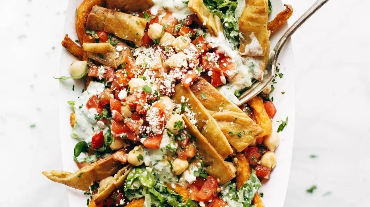 Loaded Mediterranean Street Fries