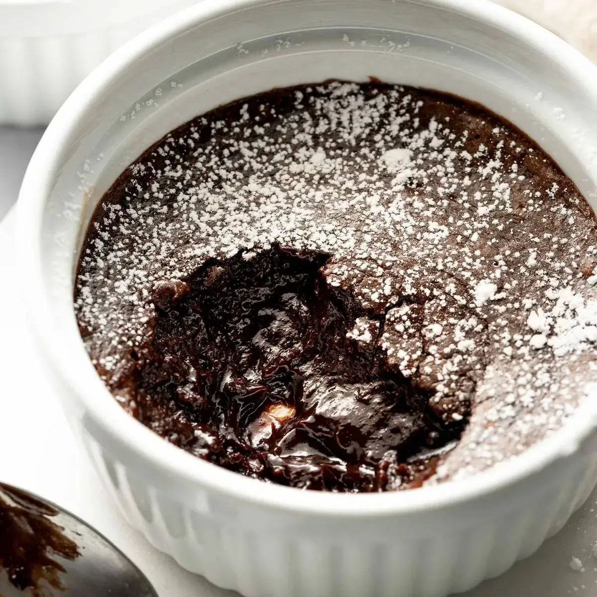 Viral Brownie Pudding for Two