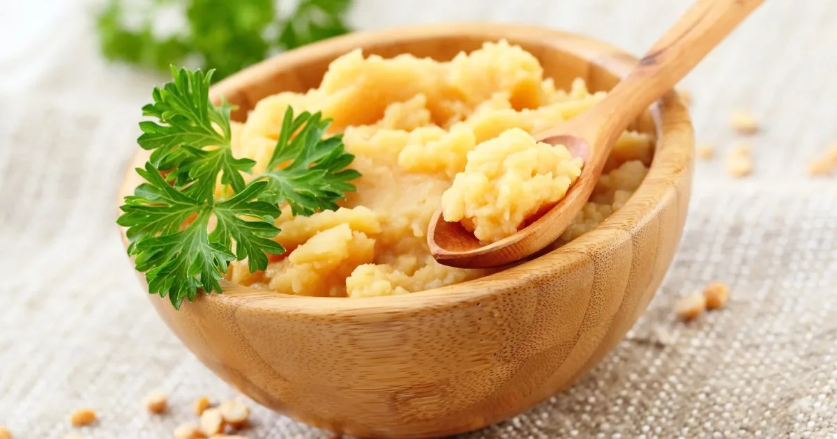 Як смачно приготувати горохове пюре з вершками