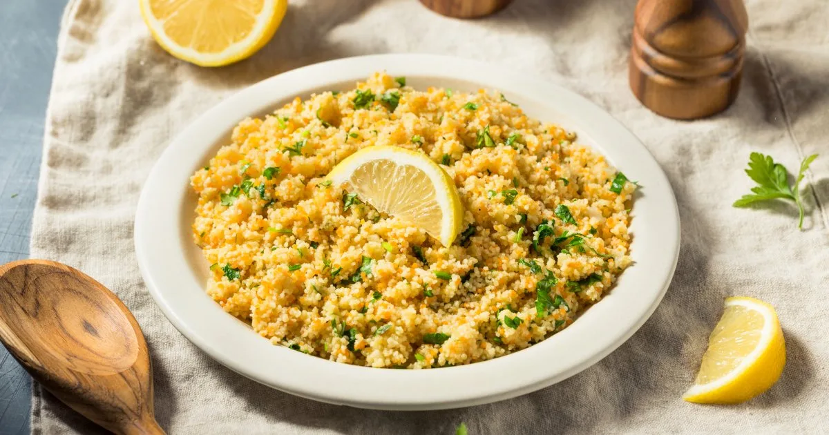 Лимонний кускус — смачна вечеря в піст