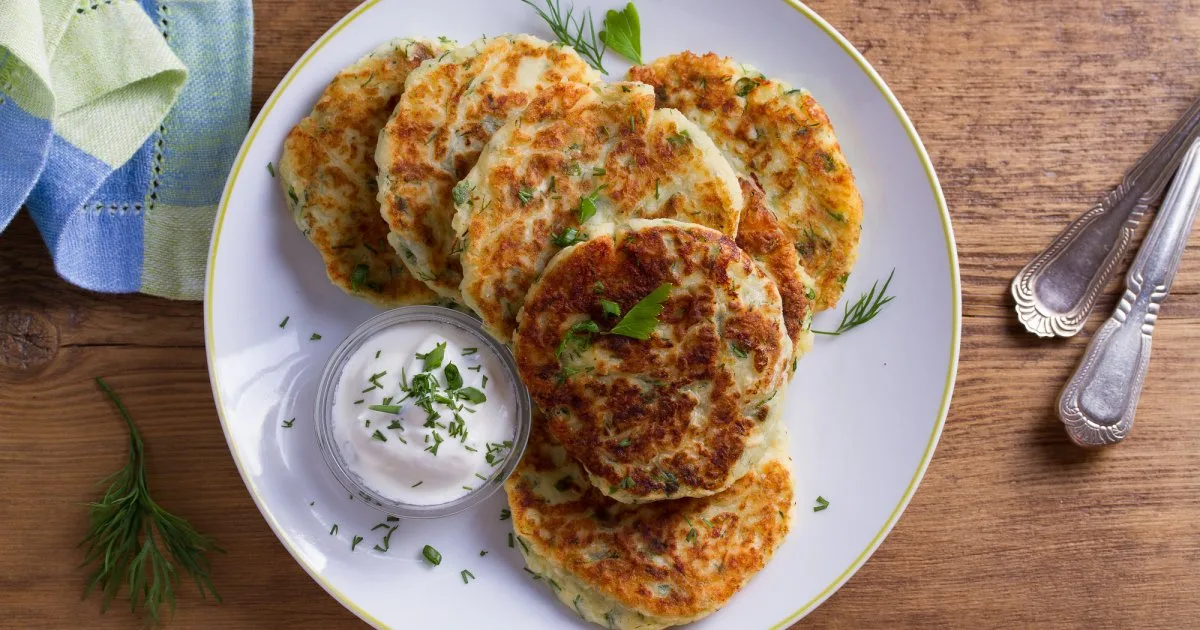 Картопляні коржики з сиром