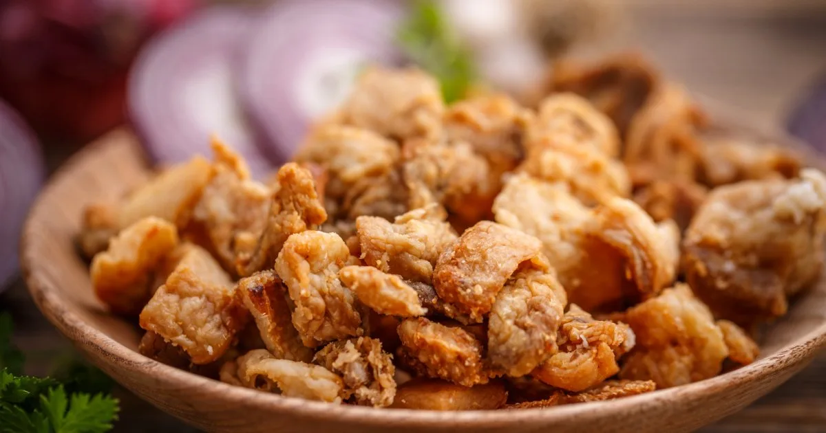 Курячі шкварки — простий рецепт
