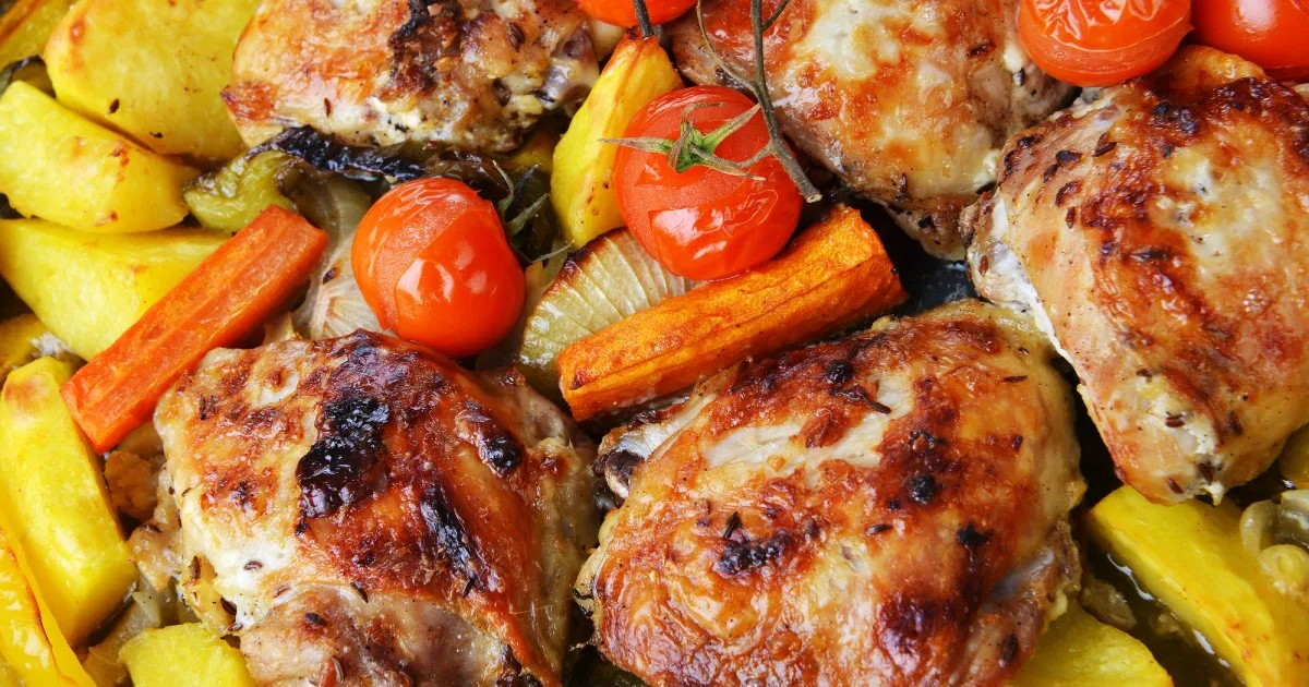 Підкорить гостей: курятина з весняними овочами