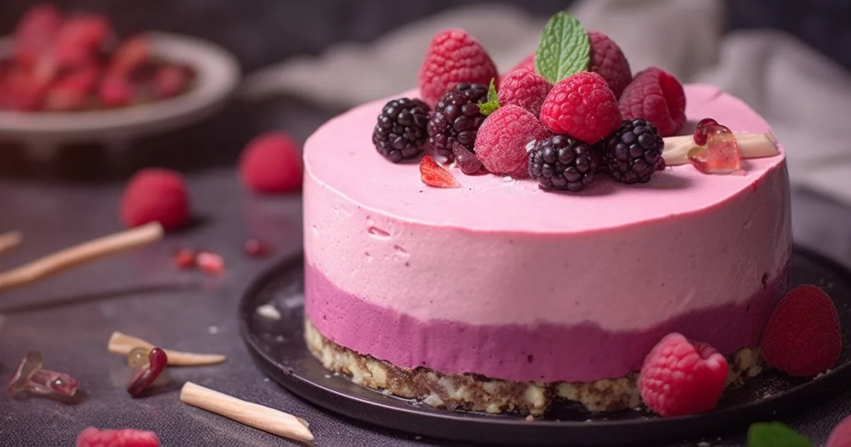 Ягідний торт-морозиво — порятунок від спеки
