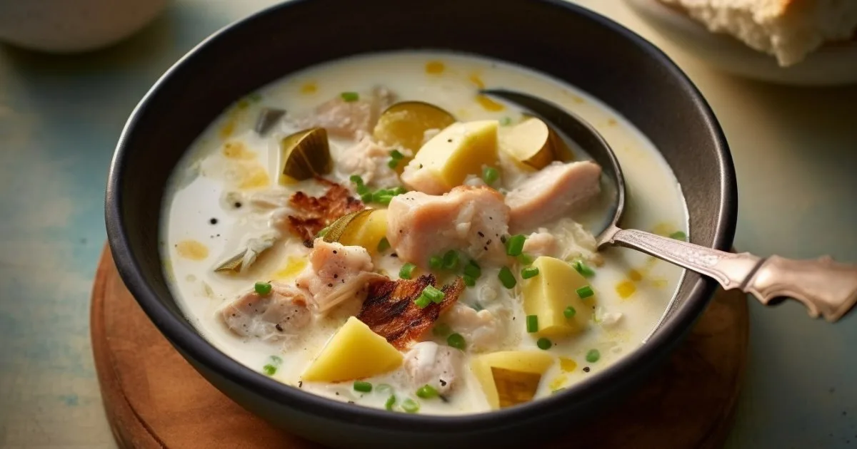 Ірландський чаудер з морепродуктами