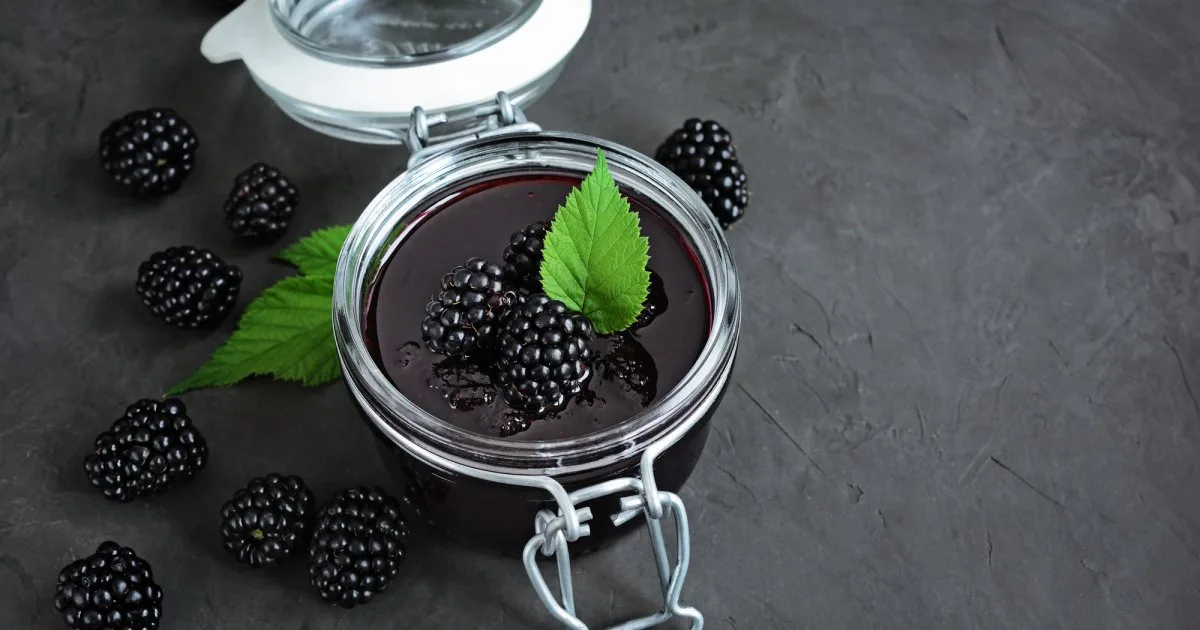 Домашній конфітюр з ожини без загусника
