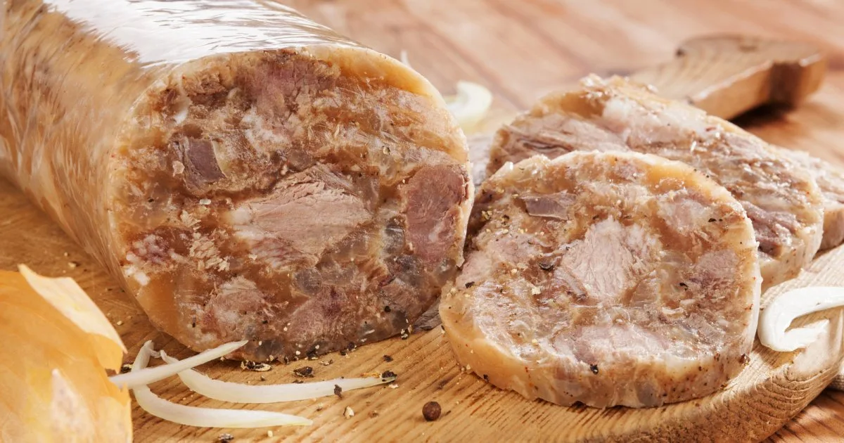 Зельц з курки — холодна м’ясна закуска з Німеччини