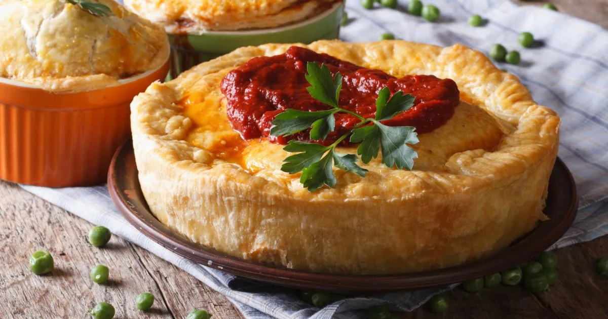 Пиріг із куркою, капустою і грибами — комфортна й корисна зимова випічка
