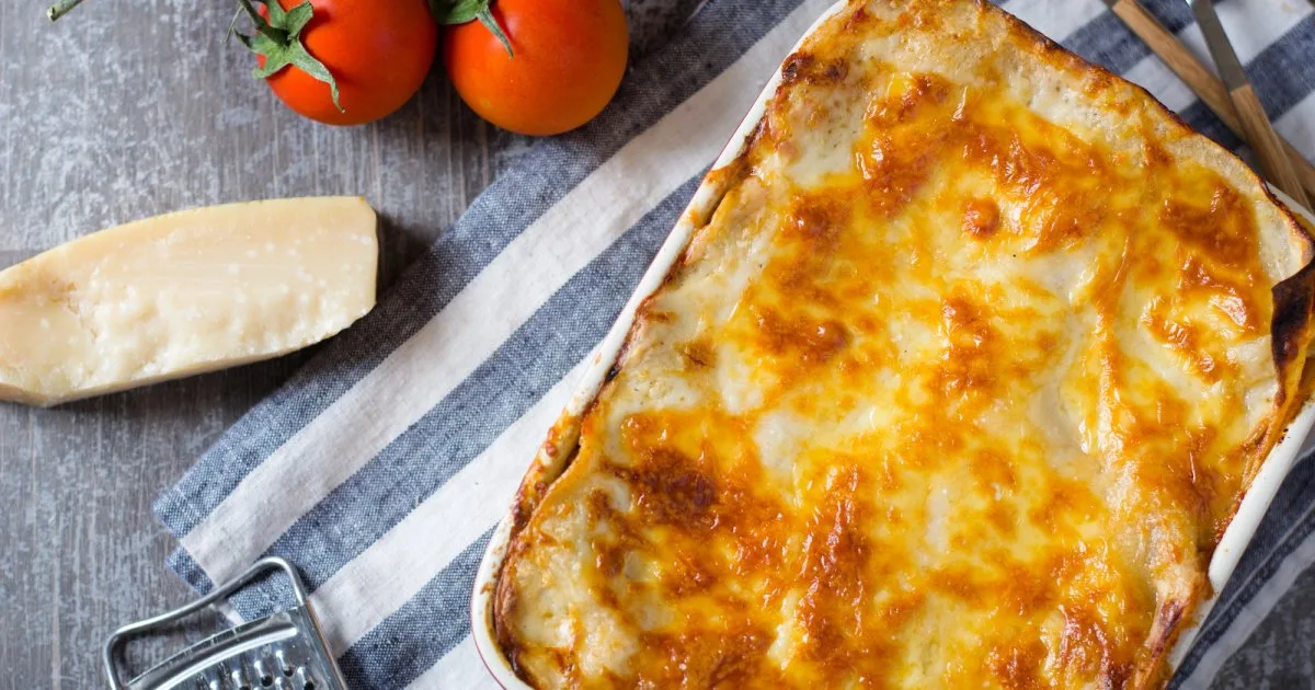 Лазанья з лисичками — лінивий рецепт