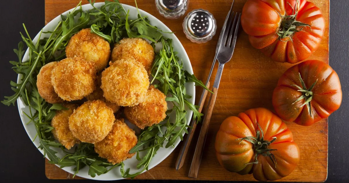 Polpette di Zucchine — смажені італійські кульки з цукіні та моцарели